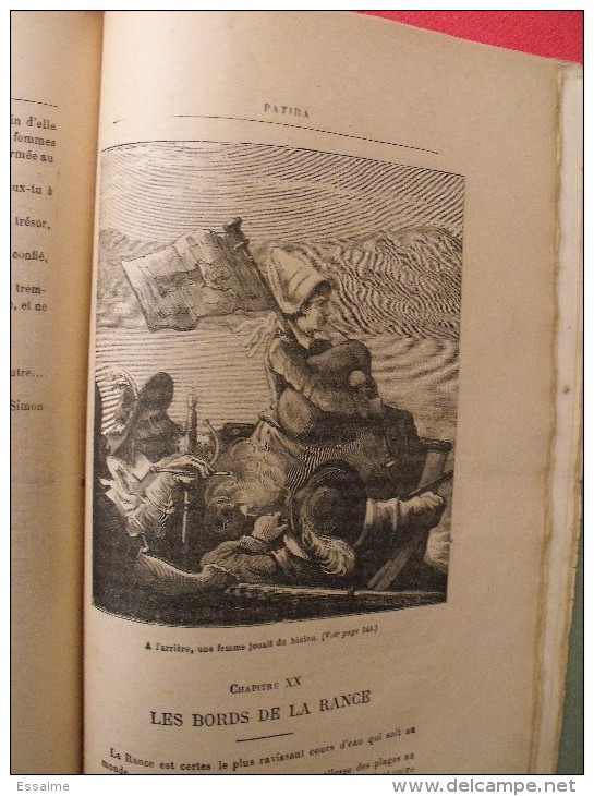 Patira. raoul de Navery. édition populaire très illustrée (Lemaître, Zier, Castelli...). sd (1890)