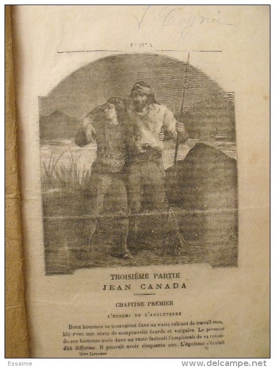 Patira. raoul de Navery. édition populaire très illustrée (Lemaître, Zier, Castelli...). sd (1890)