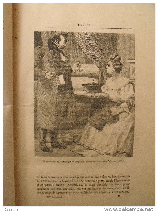 Patira. raoul de Navery. édition populaire très illustrée (Lemaître, Zier, Castelli...). sd (1890)