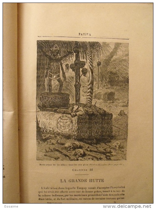 Patira. raoul de Navery. édition populaire très illustrée (Lemaître, Zier, Castelli...). sd (1890)