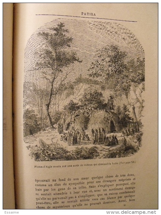 Patira. raoul de Navery. édition populaire très illustrée (Lemaître, Zier, Castelli...). sd (1890)