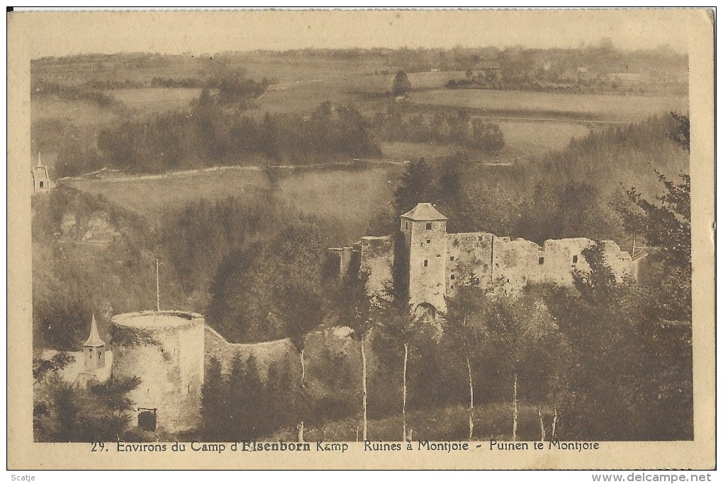 Camp D´ Elsenborn  Kamp  -   Ruines à Montjoie;  1931 - Elsenborn (camp)