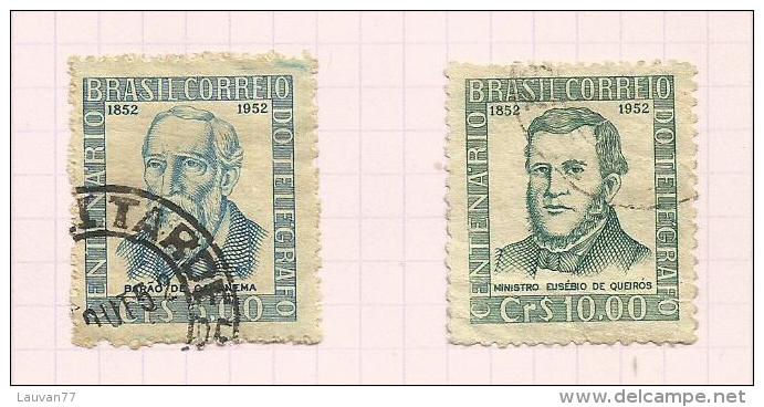 Brésil N° 502, 504, 505, 507 à 509, 511 Côte 3.10 Euros - Unused Stamps