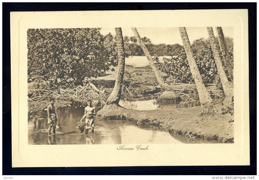 Cpa Océanie Île Cook Island  Avana Creek     JUI41 - Cook-Inseln