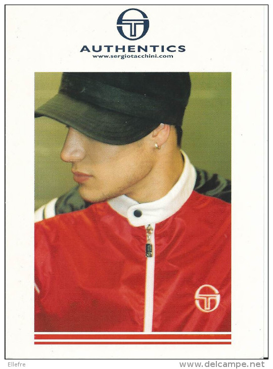 Sergio Tacchini , France, 10 Rue Galvany, Massy , Cpm Publicitaire , Dos Divisé , Non Datée - Mode