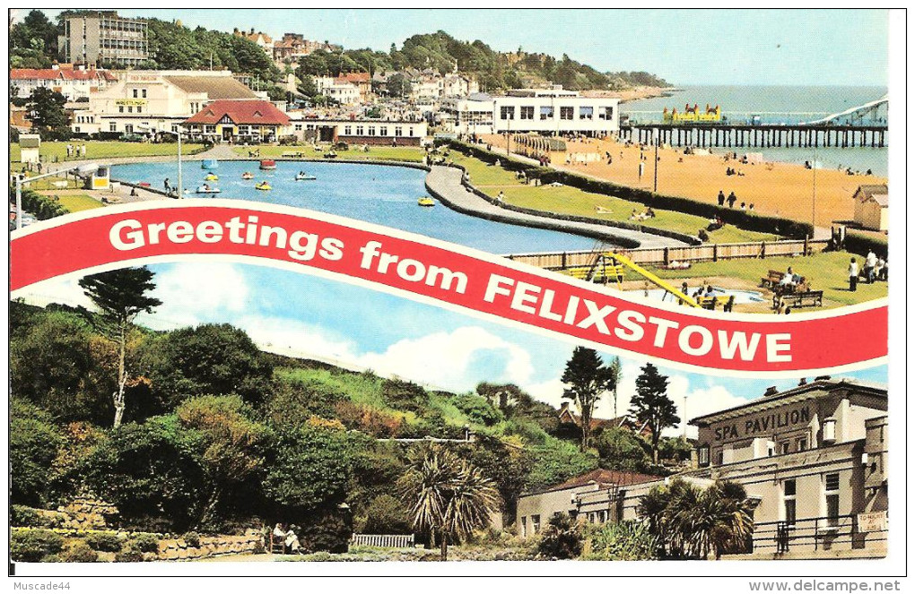 GREETINGS FROM FELIXSTOWE - Autres & Non Classés