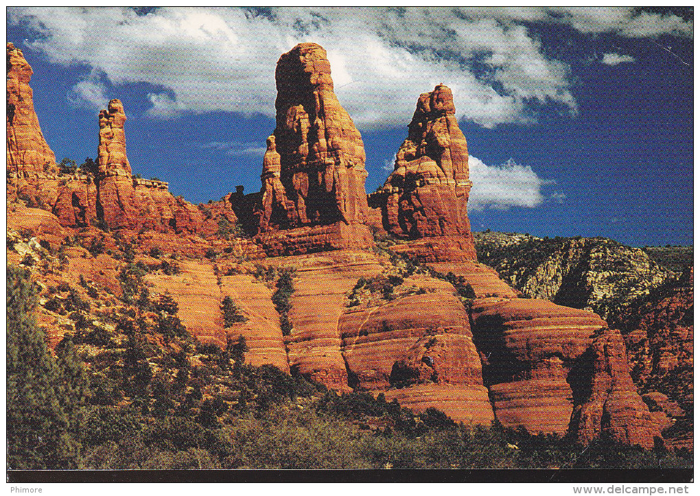 Ph-CPM Etats Unis Sedona (AZ Arizona) This Beautiful Landscape Is Seen From The Chapel Of The Holy Cross - Sedona