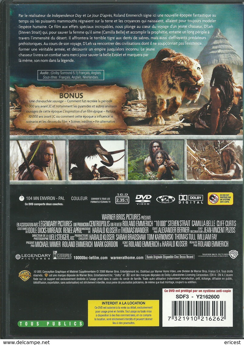 - DVD 10000 (D3) - Action, Aventure