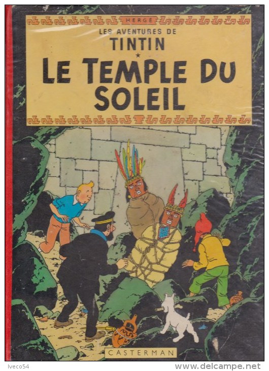 1966  Tintin "Le Temple Du Soleil "   E.O. B36 - Hergé
