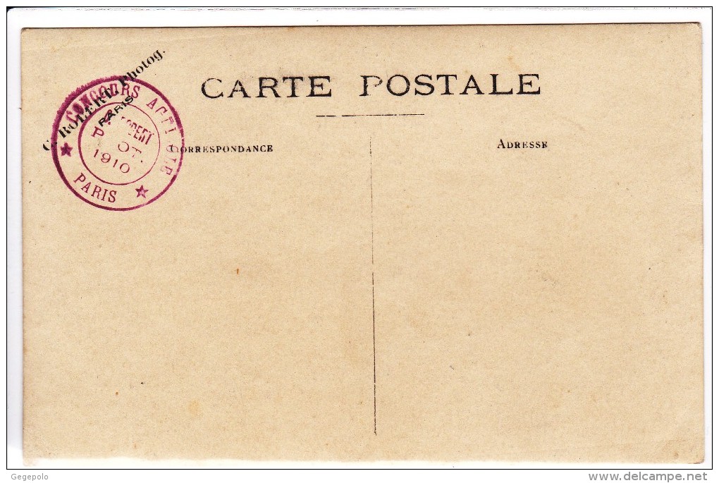 PARIS - CONCOURS AGRICOLE 1910  (1/2 ) Carte-photo - Ausstellungen