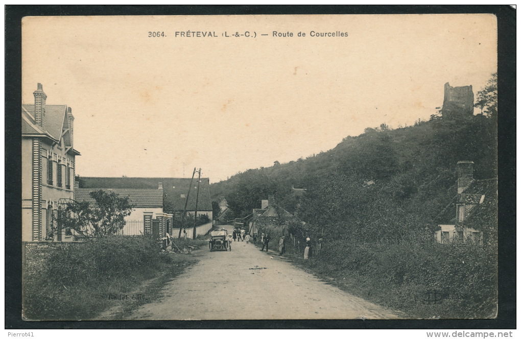 FRÉTEVAL - Route De Courcelles - Autres & Non Classés