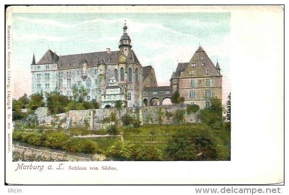 Postcard RA001428 - Germany (Deutschland) Hesse Marburg - Marburg