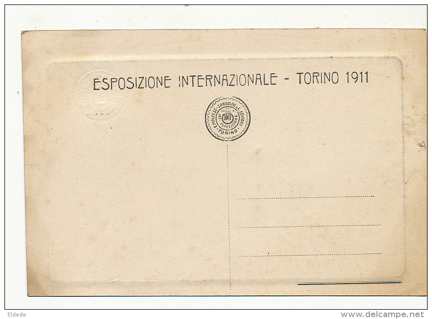 Torino Esp. 1911 Pad Dell' Inghilterra Exhibition British Pavilion - Exposiciones