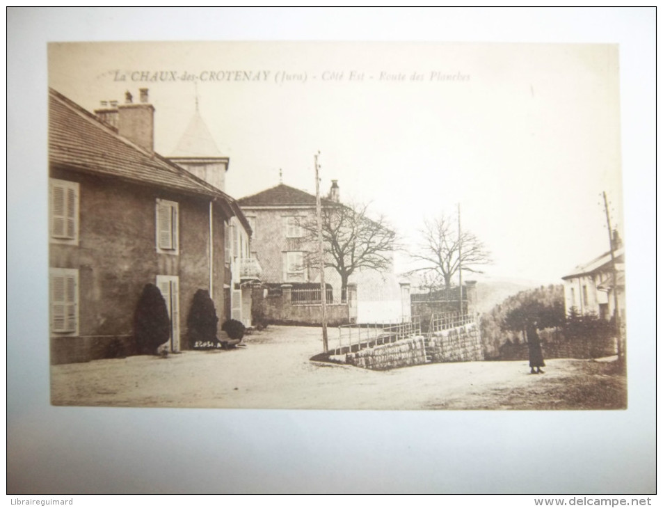 2vti - CPA  - LA CHAUX DES CROTENAY - Côté Est - Route Des Planches -  [39] - Jura - Autres & Non Classés