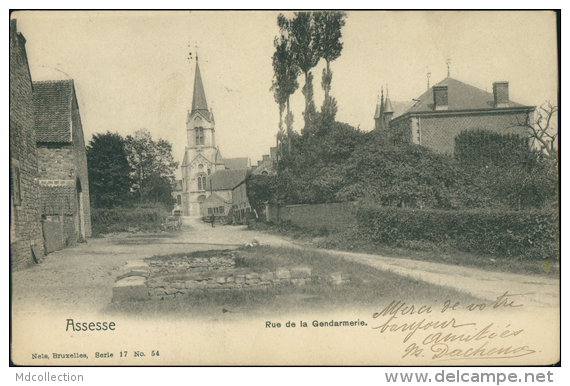 BELGIQUE ASSESSE / Rue De La Gendarmerie / - Assesse