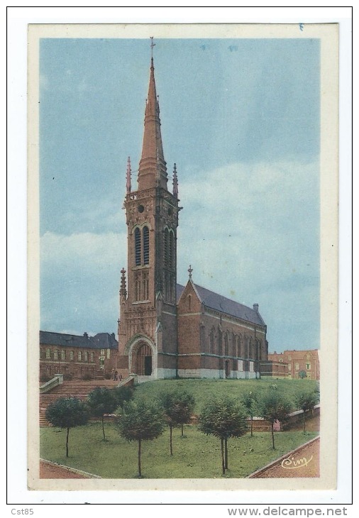Carte Postale - Liévin - Eglise St-Martin - Lievin