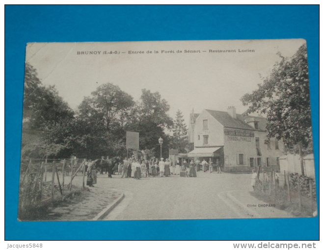 91) Brunoy - Entrée De La Foret De Sénart ( Restaurant LUCIEN )    - Année  - EDIT- Chopard - Brunoy