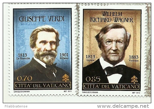 2013 - 1648/49 Verdi E Wagner   +++++++ - Unused Stamps