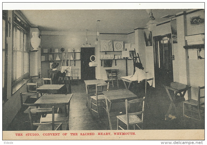 The Studio, Convent Of The Sacred Heart Weymouth  Edit Relfe Bros Salle De Dessin - Weymouth