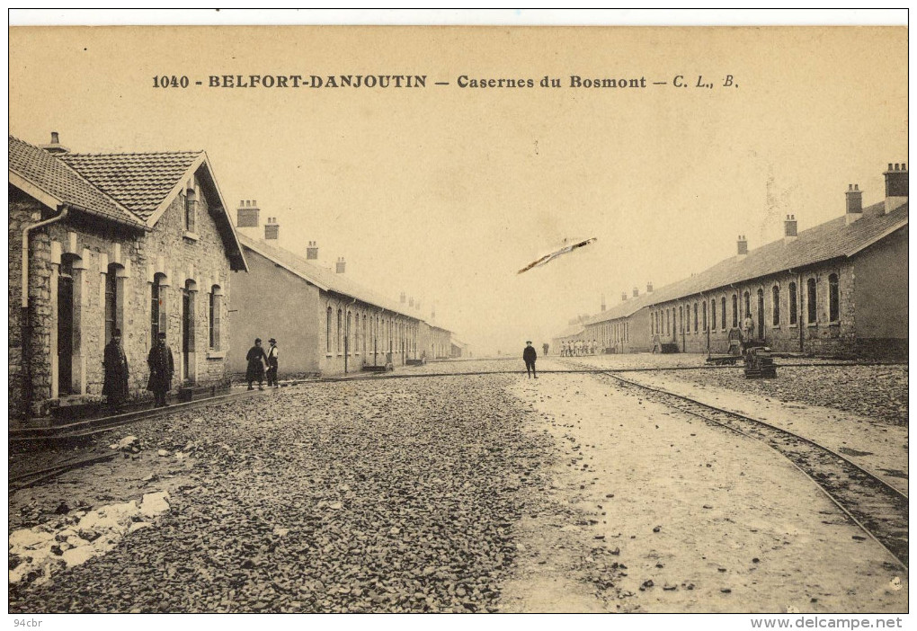 CPA (  90) BELFORT DANJOUTIN Casernes Du Bosmont  (petit Defaut Au Centre) - Danjoutin