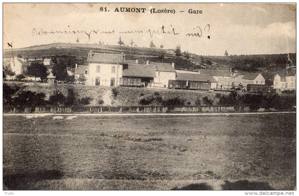 AUMONT-AUBRAC LA GARE - Aumont Aubrac
