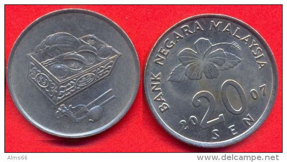 Malaysia 20 Sen 2007 XF - Malaysie