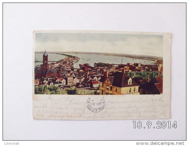 Duluth. - Minnesota Point And Harbor. (18 - 9 - 1904) - Duluth