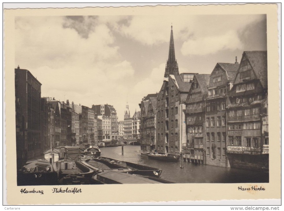 ALLEMAGNE,GERMANY,DEUSCHL AND,HAMBOURG,HAMBURG,Péni Che,immeuble,house,bord De L´eau,rare - Other & Unclassified