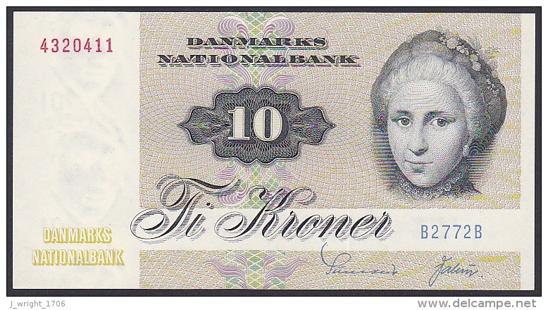 Denmark, 10 Korner, P.48c (Prefix B2) UNC - Denmark