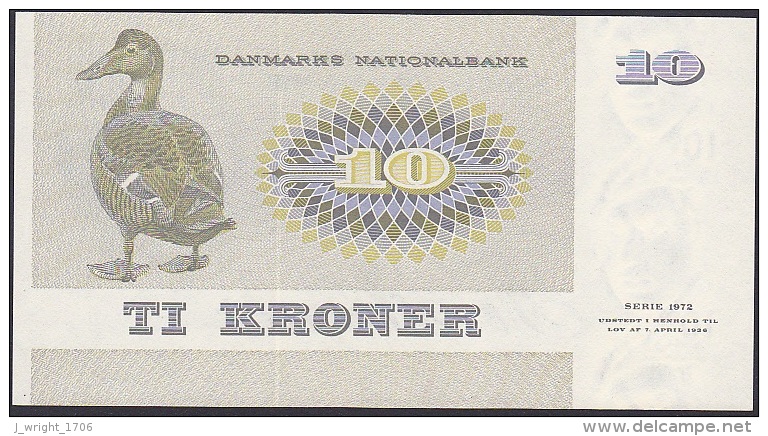 Denmark, 10 Korner, P.48c (Prefix B2) UNC - Denmark