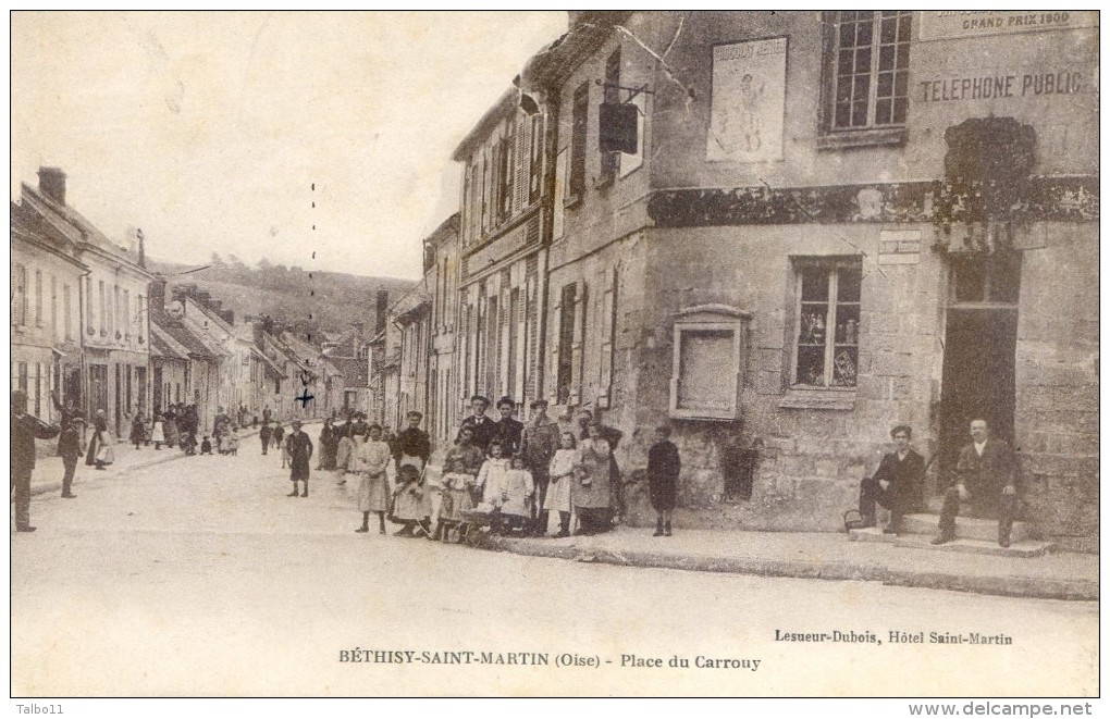 Béthisy Saint Martin - Place Du Carrouy - Autres & Non Classés