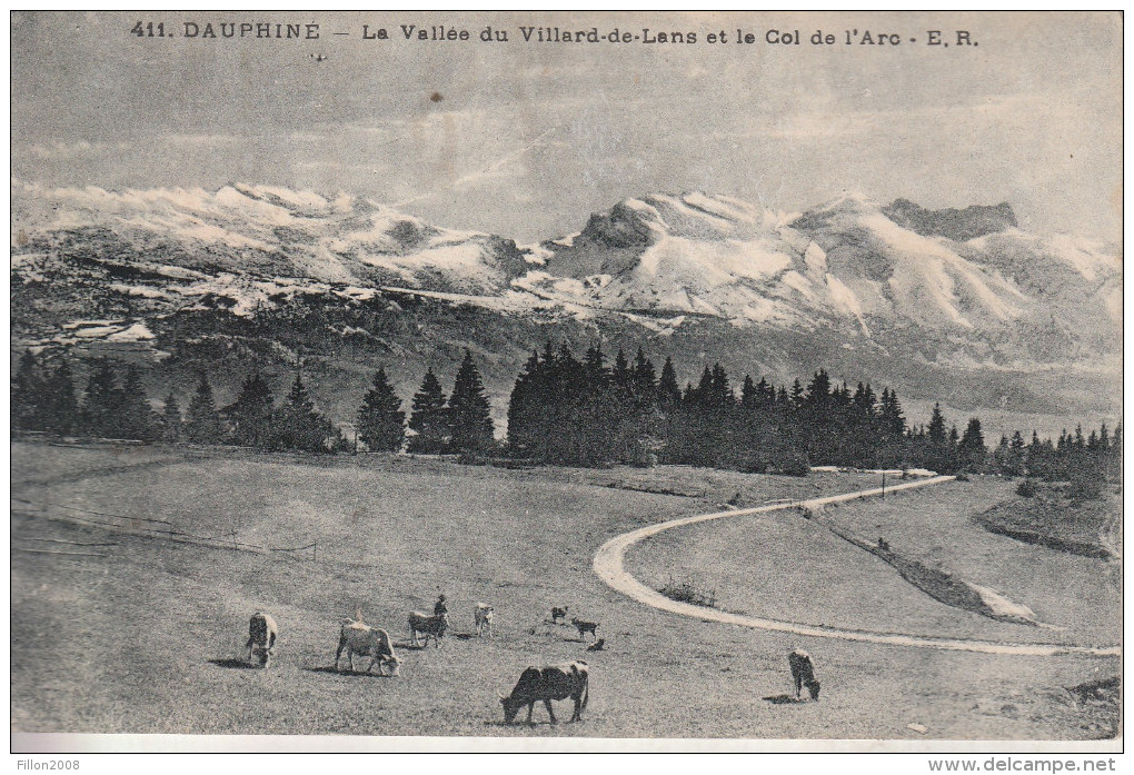 La Vallée De Villard-de-Lans (38)  Et Le Col De L'Arc - Villard-de-Lans