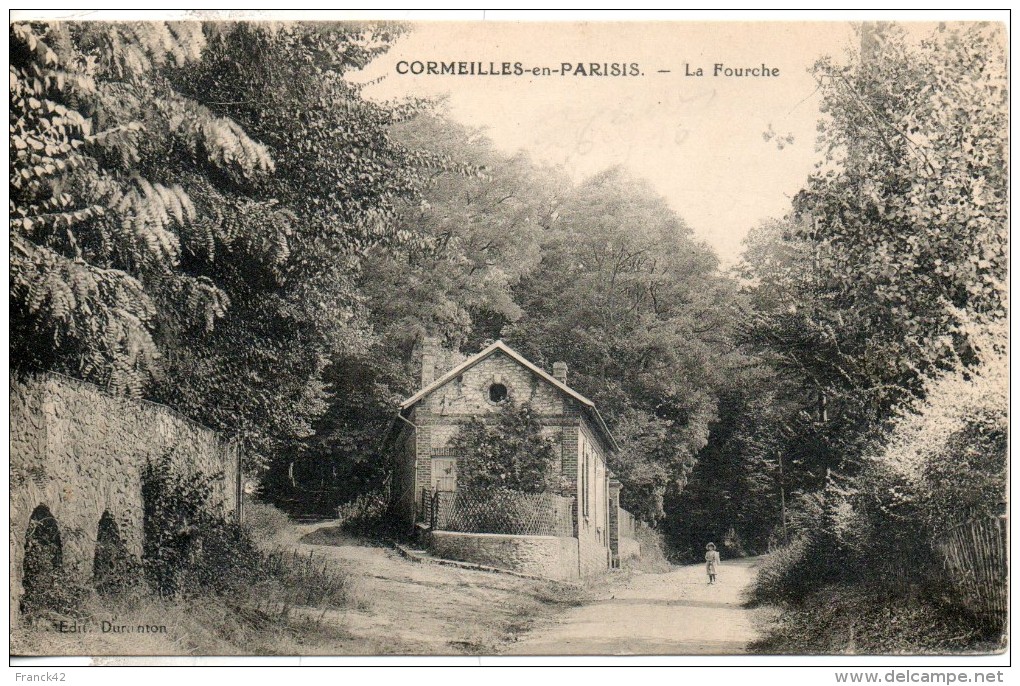 95. Cormeilles En Parisis. La Fourche - Cormeilles En Parisis