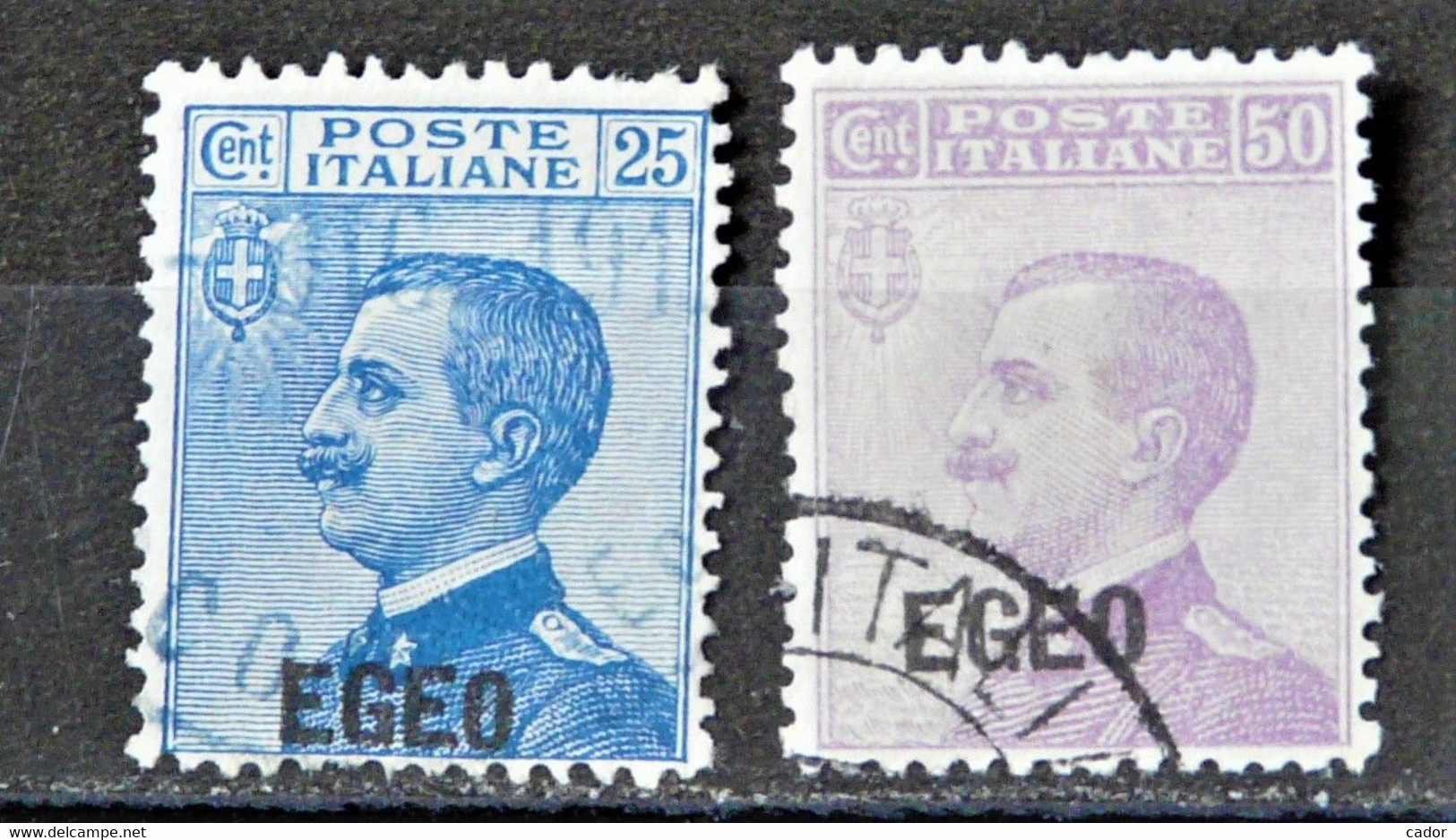 ITALIE - EGEE 1912 N° 1/2 O - Aegean