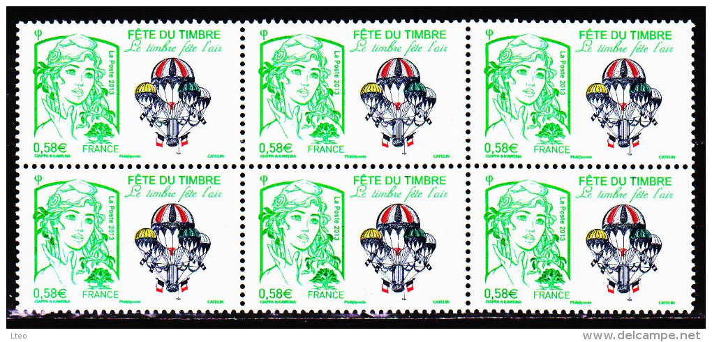 France 2013 ** Marianne De La Jeunesse / Fête Du Timbre ( Bloc De 6 ) - Unused Stamps