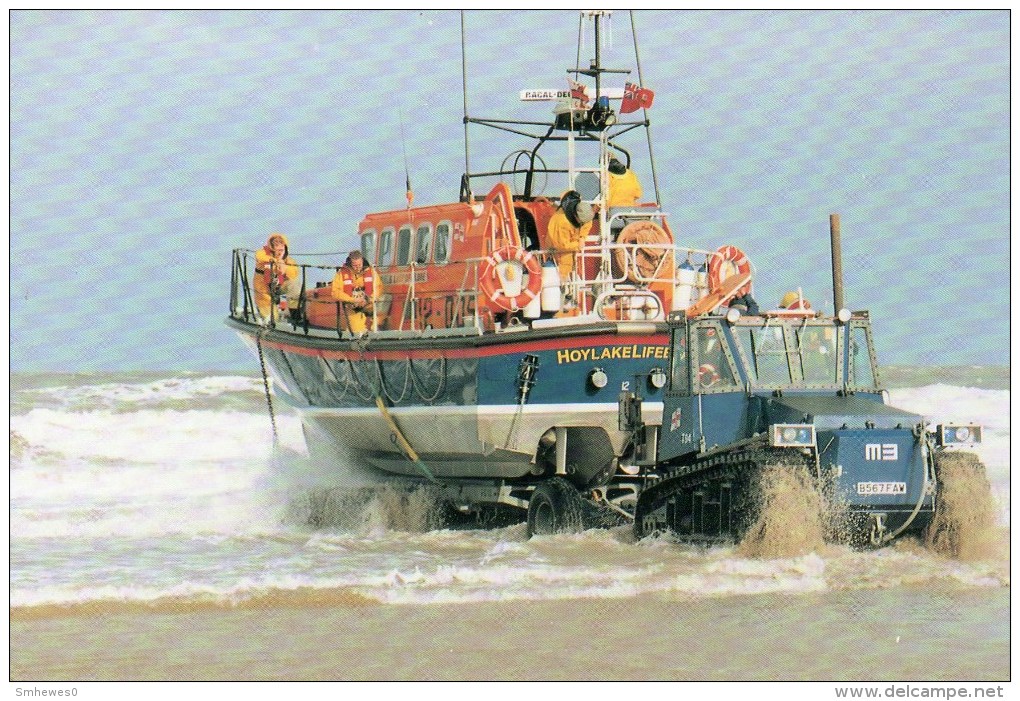 Postcard - Hoylake Lifeboat, Wirral Peninsula. S/95/33 - Sonstige & Ohne Zuordnung