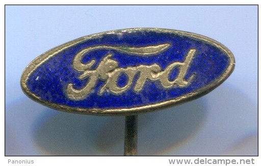 FORD - Car, Auto, Old Pin, Badge, Enamel - Ford