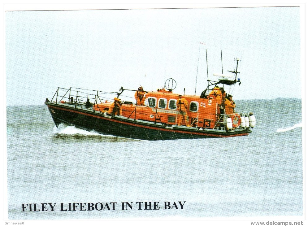 Postcard - Filey Lifeboat, Yorkshire. S/99/84 - Otros & Sin Clasificación