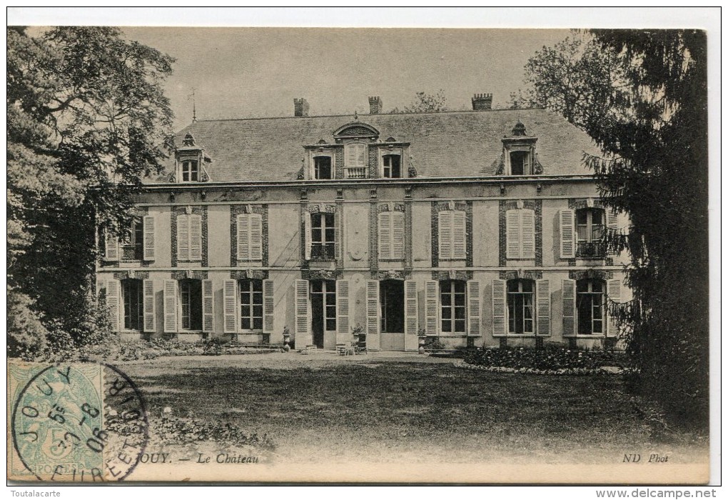 CPA 28 JOUY LE CHATEAU 1906 - Jouy