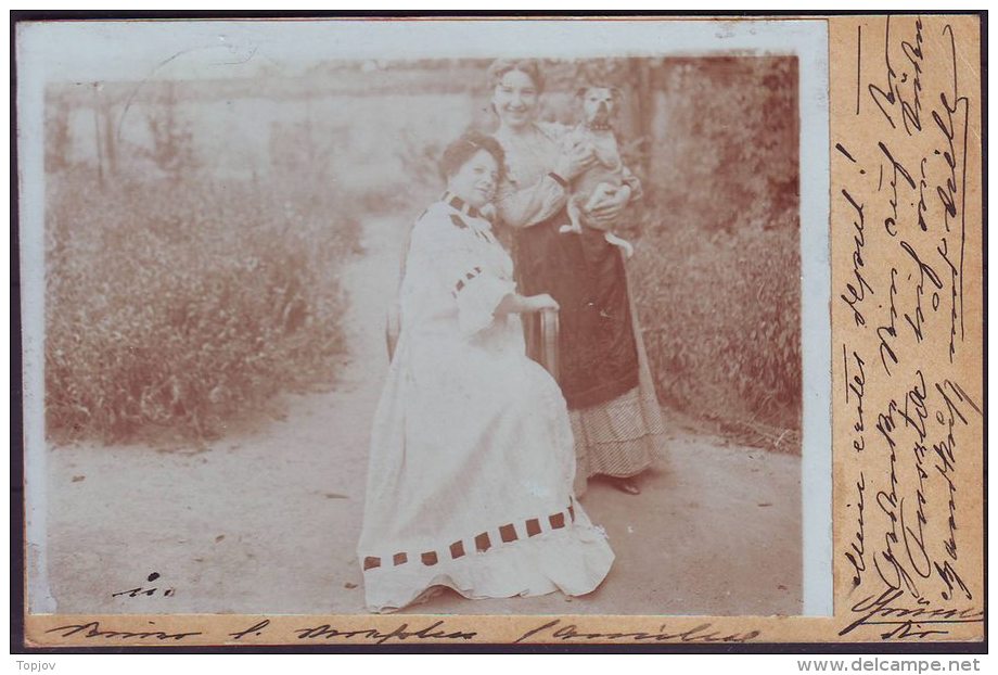 HUNGARY  -  ROMANIA - POST CARD + FOTO - NAGY JECSA To WIEN - 1908 - Cartas & Documentos