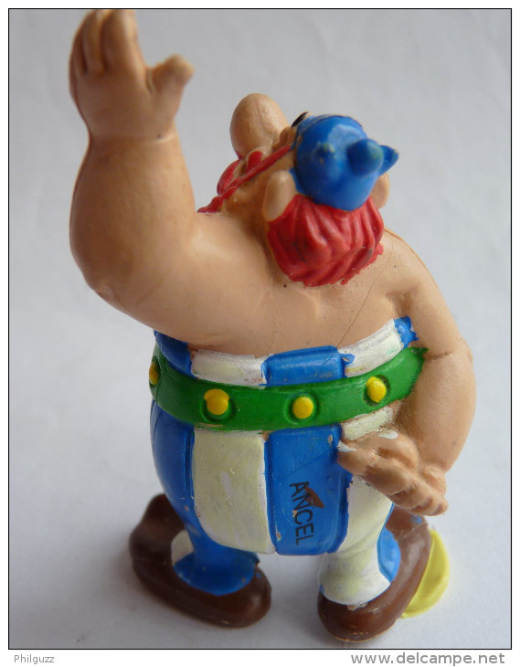 FIGURINE ASTERIX Publiitaire OBELIX ANCEL 1983 - Astérix & Obélix