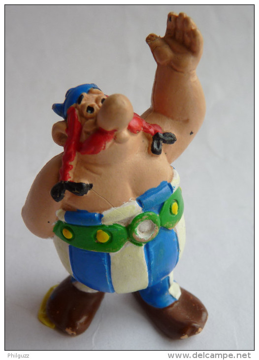 FIGURINE ASTERIX Publiitaire OBELIX ANCEL 1983 - Astérix & Obélix