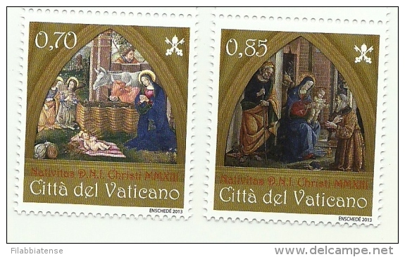 2013 - 1656/57 Natale   ++++++++++ - Unused Stamps