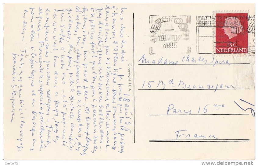 Pays-Bas - Amersfoort - Kappelpoort - Postmarked 1955 - Amersfoort