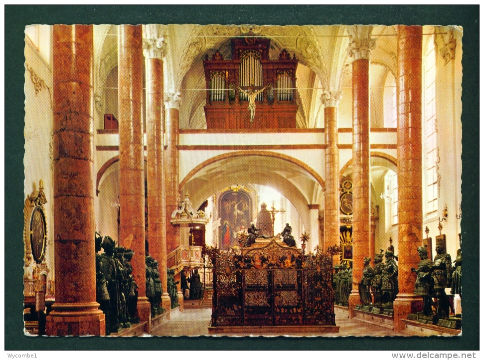 AUSTRIA  -  Innsbruck  Hofkirche Interior  Unused Postcard As Scan - Innsbruck