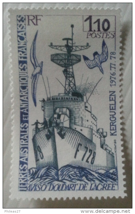 TAAF  -   Kerguelen  1976.77.78  -  Aviso Doudart De Lagree  -  Neuf - Unused Stamps