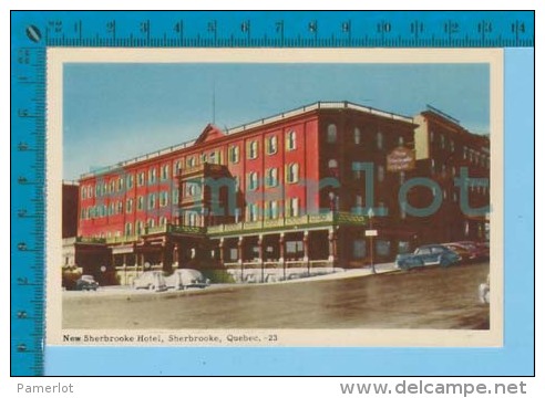 Sherbrooke P. Quebec Canada ( New Sherbrooke Hotel ) Postcard Carte Postale 2 Scans - Sherbrooke