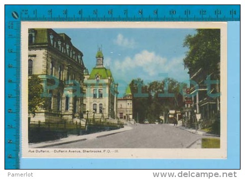 Sherbrooke P. Quebec Canada ( Dufferin Avenue ) Postcard Carte Postale 2 Scans - Sherbrooke