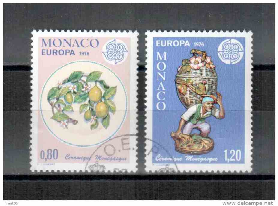 Monaco 1976 Satz/set EUROPA Used / Gestempelt - 1976