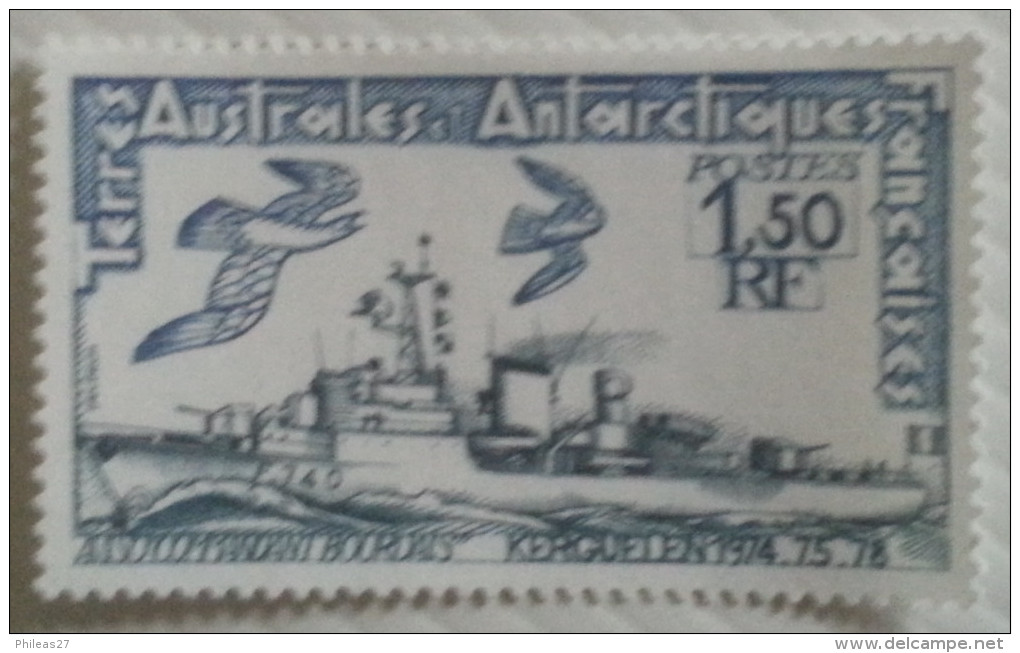 TAAF  -  Aviso  Commandant  Bourdais  -  Kerguelen  1974.75.78  -  Neuf - Unused Stamps